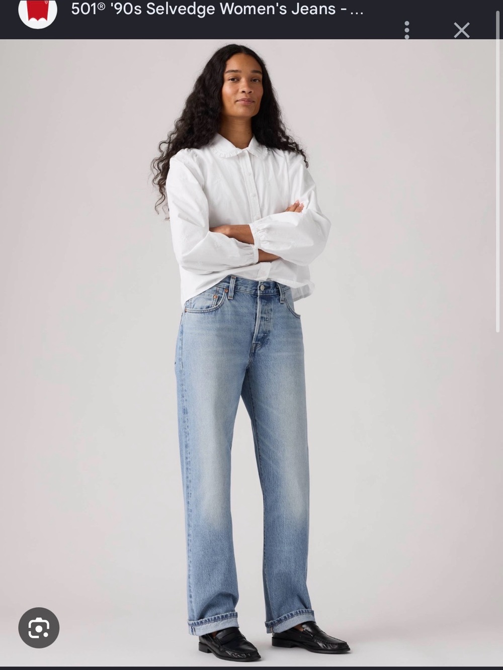 Selvedge Levi's 501 90s size 25